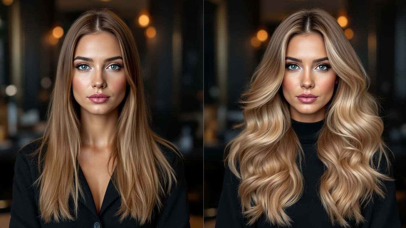 AI Sanal Deneme ile Saç Dönüşümü - Önce ve Sonra